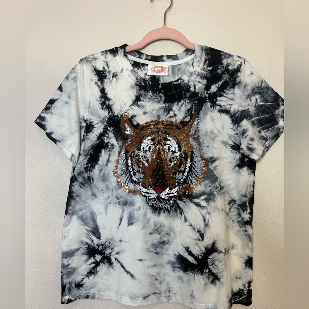 Sequin Tiger Shirt